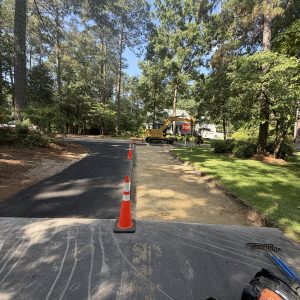 Asphalt patch repair in Four Oaks, NC